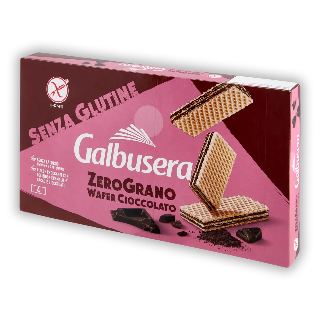 🇮🇹 ZERO GRANO – Gaufrettes au chocolat